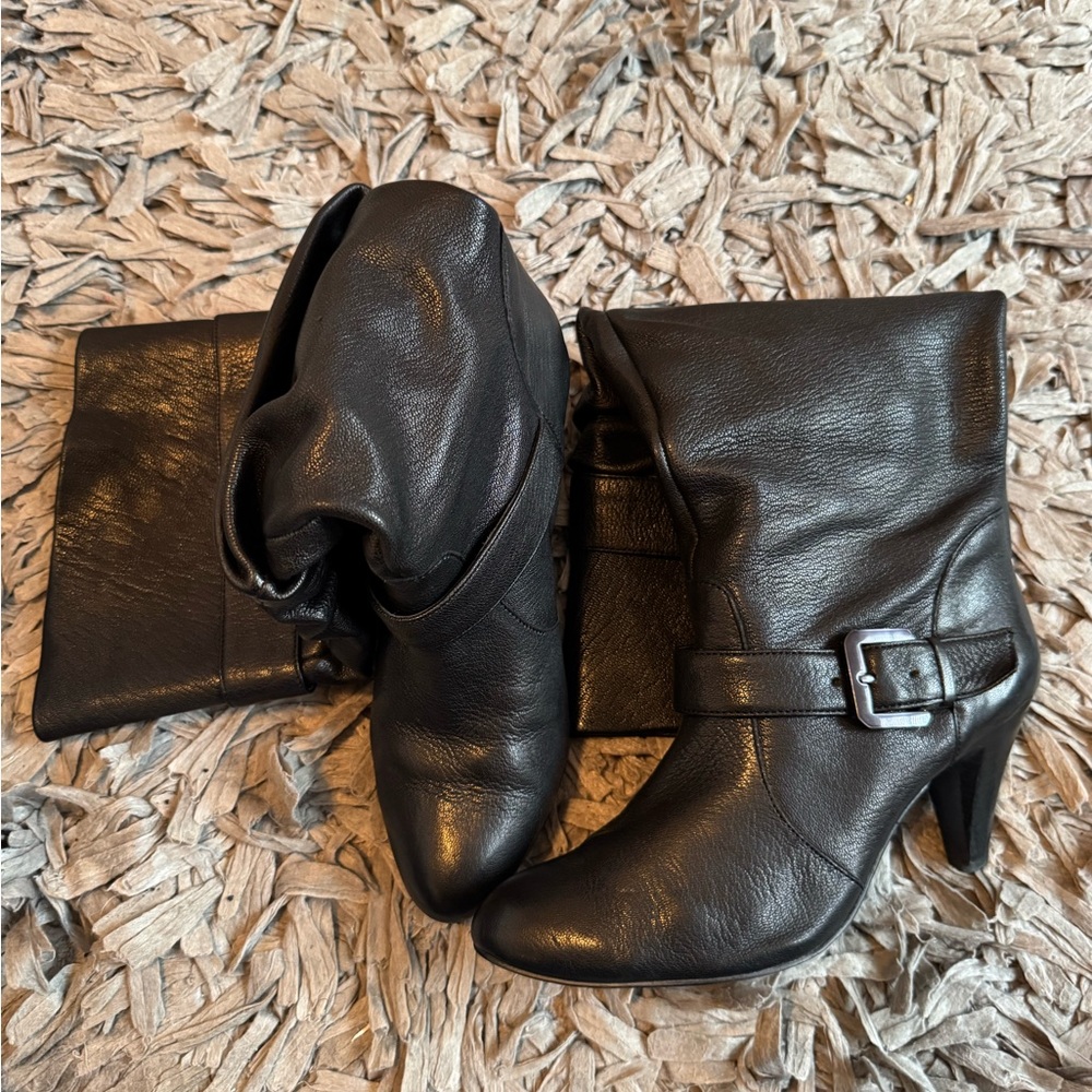 Gianni Bini Black Heeled Boots